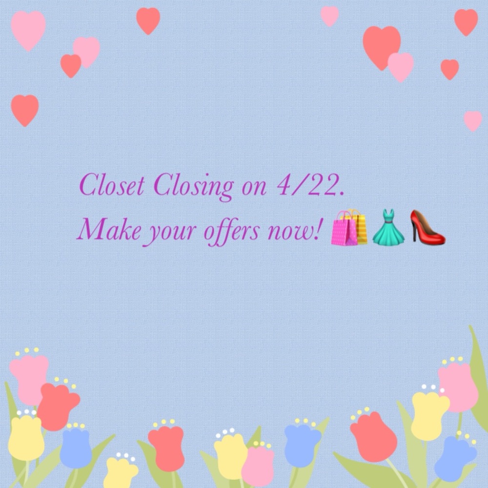 Closet Closing Announcement
